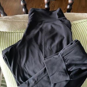 Size 10 lululemon black joggers